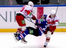 Video: KHL labākajos spēka paņēmienos cieš arī rīdzinieki