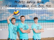 13. aprīlī "Beach Box" skolas atvērto durvju diena