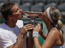 "French Open" jauktajās dubultspēlēs uzvar čehi