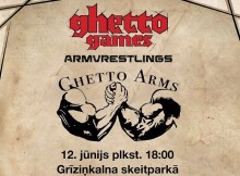 12.jūnijā Grīziņkalnā notiks armvrestlinga sacensības "Ghetto Arms"