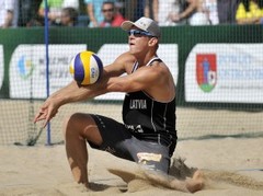 Jānis Šmēdiņš - divkārtējais "King of the beach" čempions