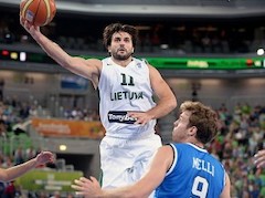 Lietuva sakauj Horvātiju un piekto reizi spēlēs par Eiropas zeltu