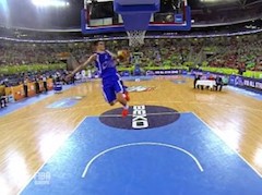 Video: Žvīgurs triumfē FIBA Europe U18 "Slam Dunk" konkursā