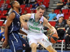 "Žalgiris" bez Vecvagara tiek pie otrās uzvaras Eirolīgā