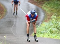 Priekuļos Latvijas čempionāts rollerslēpošanā