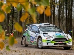 Jētss vadībā pēc "Rallijs Latvija" pirmās dienas, Vorobjovam liela avārija