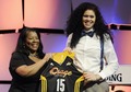 Zviedriete Zahui WNBA draftā izvēlēta ar otro numuru