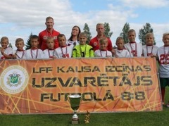 FK Liepāja/LSSS uzvar LFF Kausa izcīņas futbolā 8:8 jaunākajā grupā