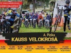 Norisinājies A. Pizika kausa 3. posms velokrosā