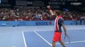 Video: Gulbis aizvada lieliskus taibreikus un iekļūst Vīnes pusfinālā