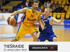 Video: Tiešraide 18:45 Aldaris LBL: BK Ventspils - Jūrmala/Fēnikss