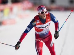 Sundbijs nostiprinās "Tour de Ski" līderpozīcijā, Estberga apsteidz Juhaugu