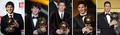 Foto: Lionels Mesi saņem piekto "Ballon d'Or"