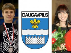 Grigorjeva un Vasiļjevs plūc Daugavpils gada laurus