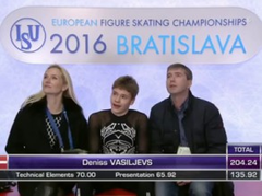 Video: Vasiļjevs izpelnās ovācijas Eiropas čempionātā