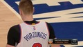 Video: Porziņģis iemet 14 punktus NBA čempioniem