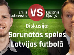 Sarunātās spēles Latvijas futbolā: Kļaviņš pret Latkovski