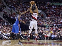 "Blazers" ar uzvaru pār "Thunder" nodrošina vietu play-off