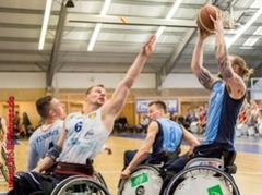 Trīs Latvijas ratiņbasketbolisti startēs turnīrā Spānijā