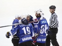 Latvijas 1. hokeja līgā pārliecinoši triumfē Daugavpils