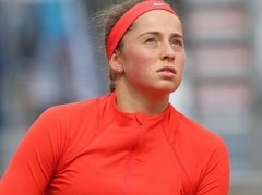 Ostapenko cīņa par otro uzvaru Romā