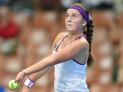 Ostapenko sacentīsies ar spēcīgo Mugurusu