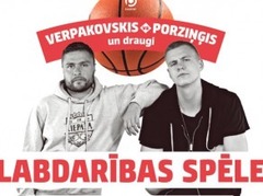 Porziņģa un Verpakovska komandas tiksies basketbola laukumā