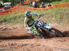 Latvijas kausā Staru mototrasē "MX Open" klasē uzvar Gints Filipsons