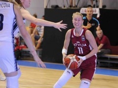 U18 meitenes nervozā galotnē apspēlē Slovākiju un uzvar A grupā