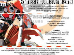 Enduro svētki Zantē jau šonedēļ – aicināts ikviens motocikla īpašnieks