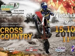 Cross Country sezonas noslēgums jau šonedēļ Vietalvā