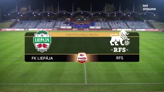Video: SynotTip futbola Virslīga: FK Liepāja - RFS. Spēles ieraksts