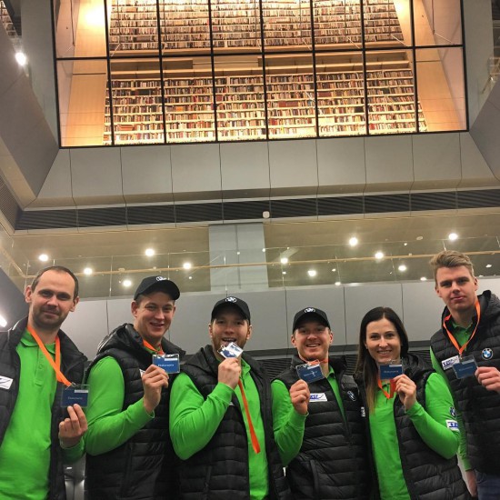 Foto: Latvijas Kamaniņu sporta federācijas preses konference