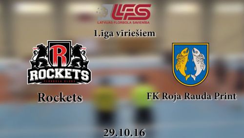 Video: "Roja Rauda "Print" pēcspēles metienu sērijā tiek galā ar "Rockets-1"