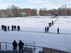 Čempionus soda ar tehniskajiem zaudējumiem, Olaine uz pārspēlēm