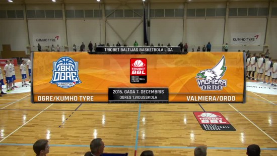 Video: Triobet BBL: Ogre/Kumho Tyre - Valmiera/Ordo. Spēles ieraksts