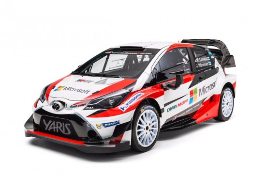 Foto: ''Toyota'' rallija komanda nosauc pilotus un atrāda jauno auto