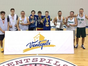 Ventspils 3x3 kausa izcīņā labākie "Three Game" un "Air Kaija"