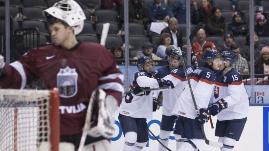 U20 pēc ātras izvirzīšanās vadībā zaudē slovākiem un cīnīsies izdzīvošanā