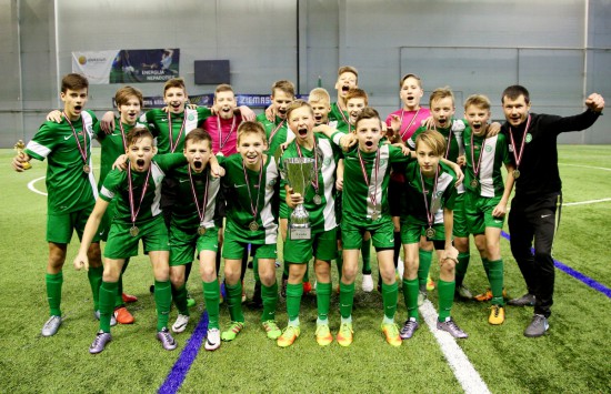 FS "Metta" iegūst LFF Ziemas kausu U-14 jauniešiem