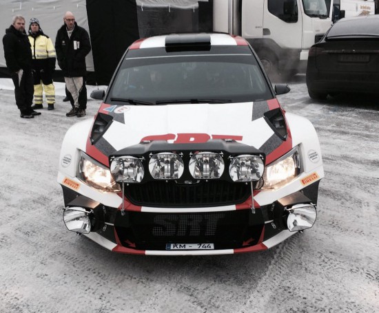 Latviešu SRT rallija komandas pilots izcīna piekto vietu Norvēģijas rallijā