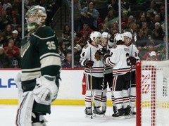 Teivza vārti papildlaikā nodrošina "Blackhawks" uzvaru Minesotā