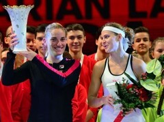 WTA teniss Budapeštā atgriežas ar ungārietes Babošas triumfu