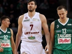 "Žalgiris" pēdējā ceturtdaļā tomēr nolauž sīksto "Lietkabelis" pretestību