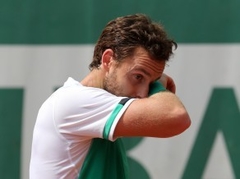 Gulbis zaudē Čiličam un izstājas jau pirmajā kārtā