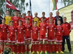 Latvijas U15 izlase triumfē LFF FA kausa izcīņā