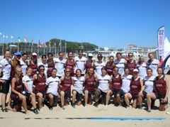 Dāmu frisbija izlase izcīna desmito vietu pasaules čempionātā