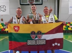 Pasaules lietuviešu sporta spēļu basketbolā uzvar brāļu Maciusu komanda "Braliukai"