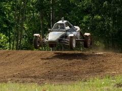 Jēkabpils autokrosā dramatisks fināls "Buggy 1600" klasē