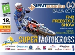 Notiks 20. starptautiskais SUPERMOTOKROSS  – „VENTBUNKERS LIELĀ  BALVA 2017”